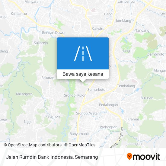 Peta Jalan Rumdin Bank Indonesia