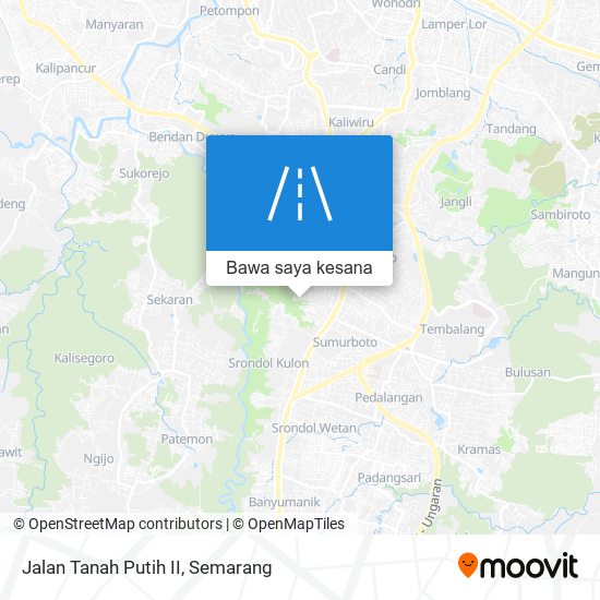 Peta Jalan Tanah Putih II