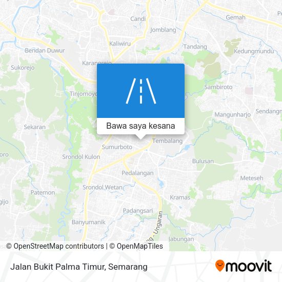 Peta Jalan Bukit Palma Timur