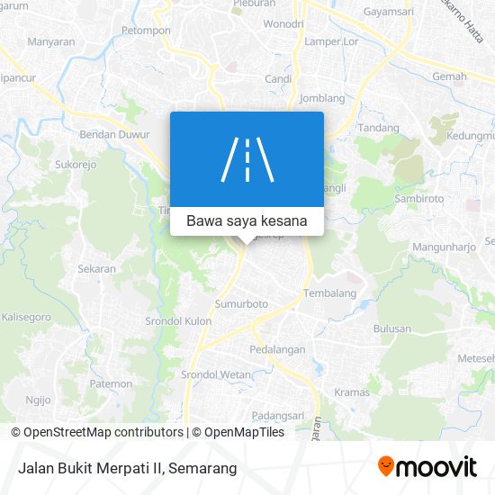 Peta Jalan Bukit Merpati II