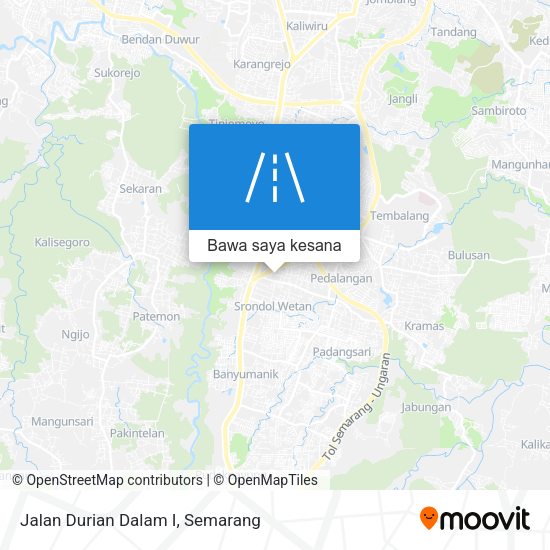 Peta Jalan Durian Dalam I