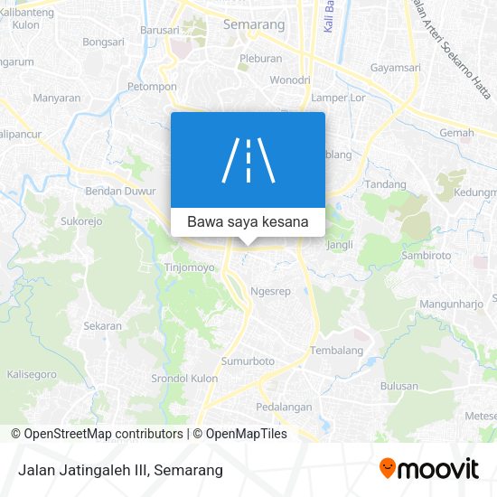 Peta Jalan Jatingaleh III