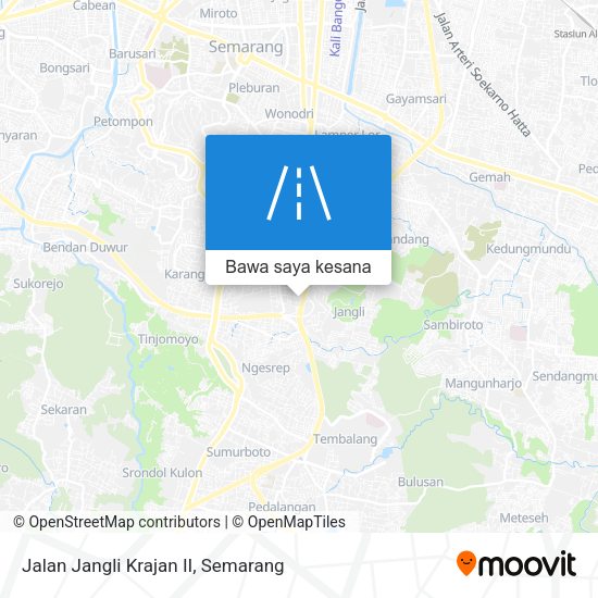 Peta Jalan Jangli Krajan II