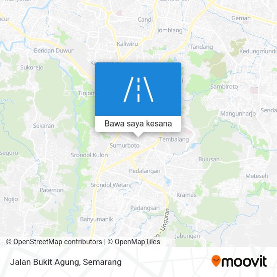 Peta Jalan Bukit Agung