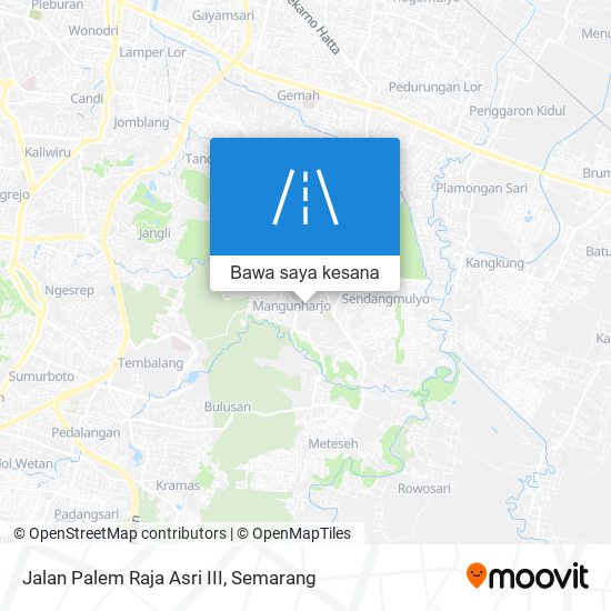 Peta Jalan Palem Raja Asri III