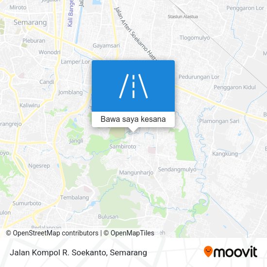 Peta Jalan Kompol R. Soekanto