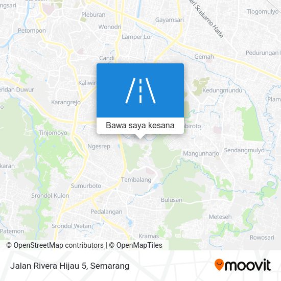 Peta Jalan Rivera Hijau 5