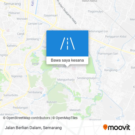 Peta Jalan Berlian Dalam