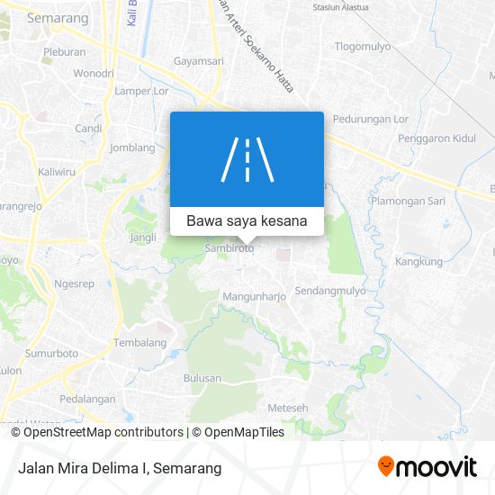 Peta Jalan Mira Delima I