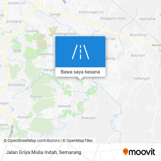 Peta Jalan Griya Mulia Indah