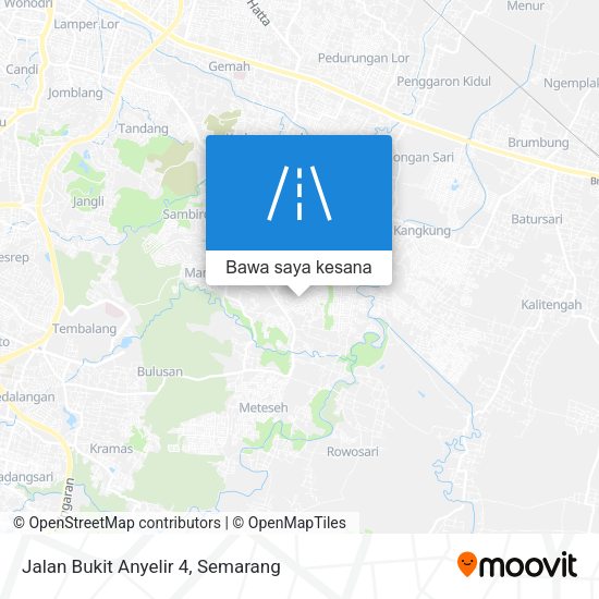 Peta Jalan Bukit Anyelir 4