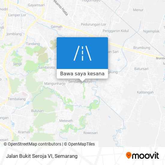 Peta Jalan Bukit Seroja VI