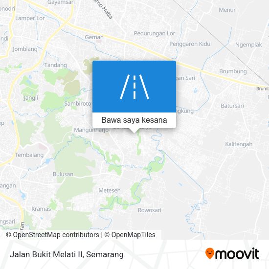 Peta Jalan Bukit Melati II