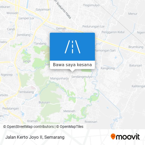 Peta Jalan Kerto Joyo II