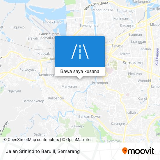 Peta Jalan Srinindito Baru II