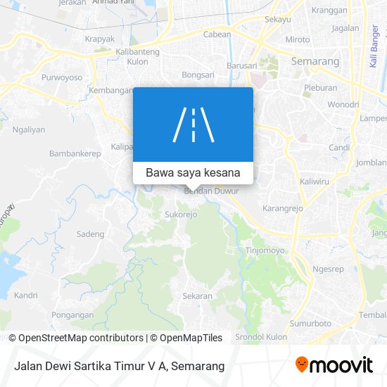 Peta Jalan Dewi Sartika Timur V A