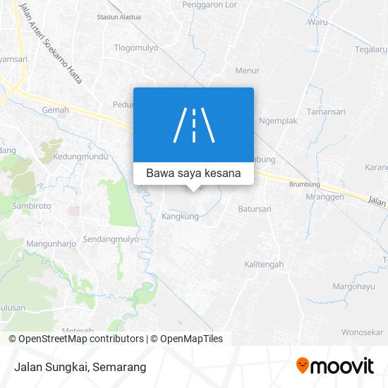 Peta Jalan Sungkai