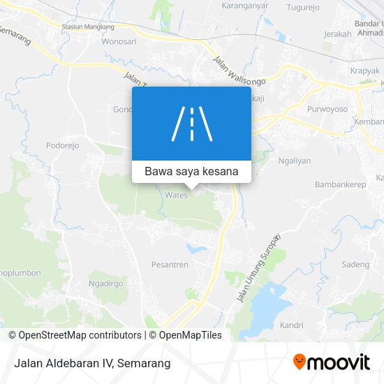 Peta Jalan Aldebaran IV