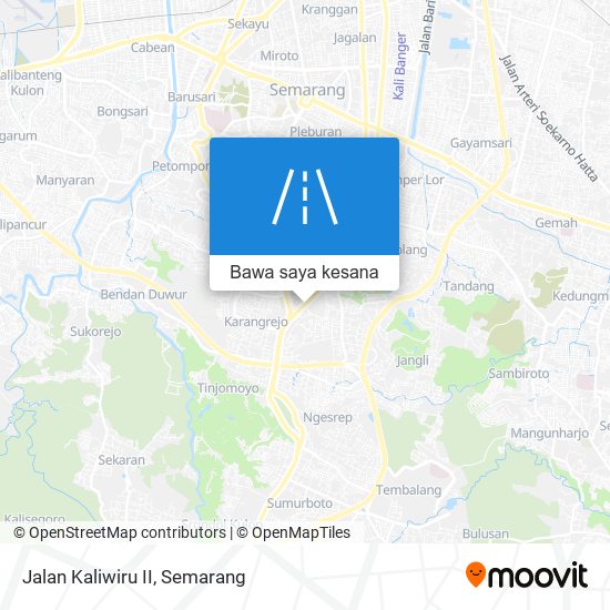 Peta Jalan Kaliwiru II