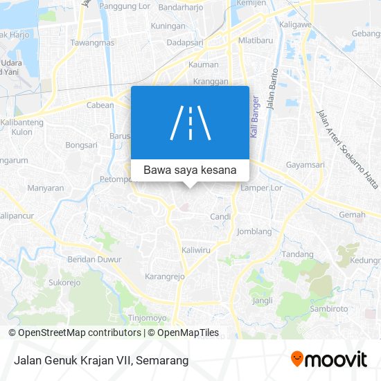 Peta Jalan Genuk Krajan VII