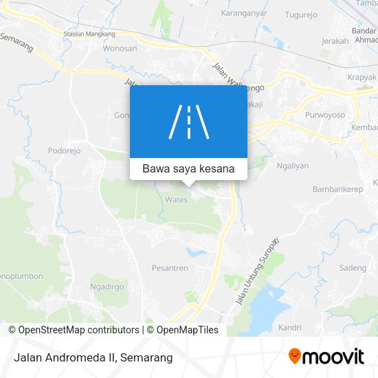 Peta Jalan Andromeda II
