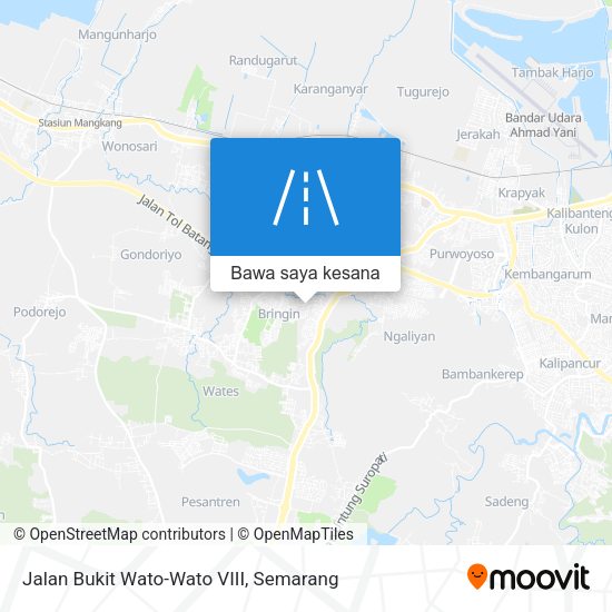 Peta Jalan Bukit Wato-Wato VIII