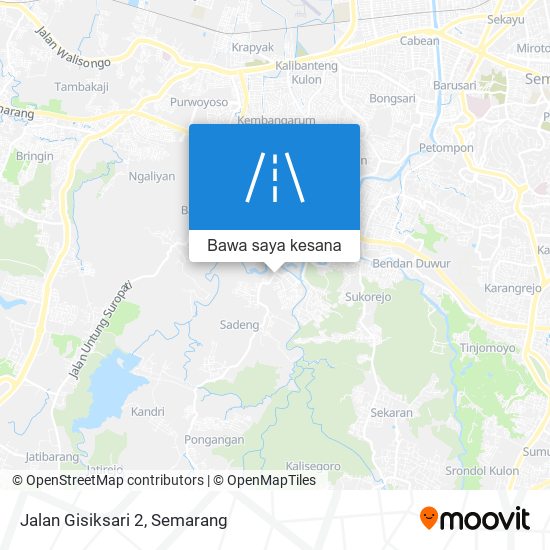 Peta Jalan Gisiksari 2