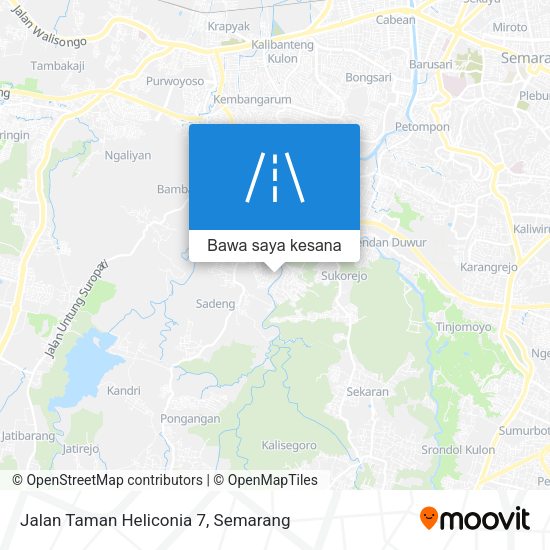 Peta Jalan Taman Heliconia 7