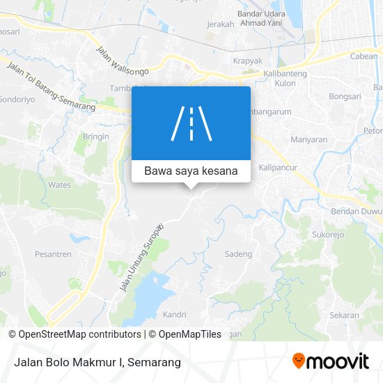 Peta Jalan Bolo Makmur I