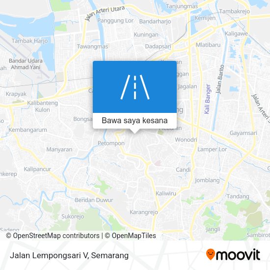 Peta Jalan Lempongsari V
