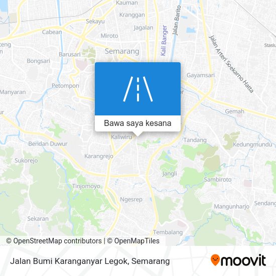 Peta Jalan Bumi Karanganyar Legok
