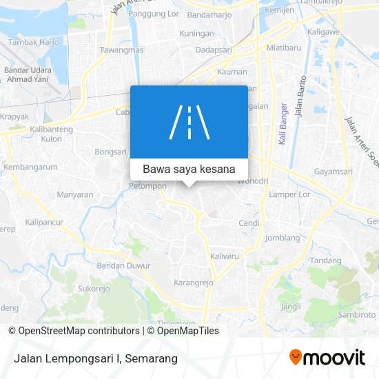 Peta Jalan Lempongsari I