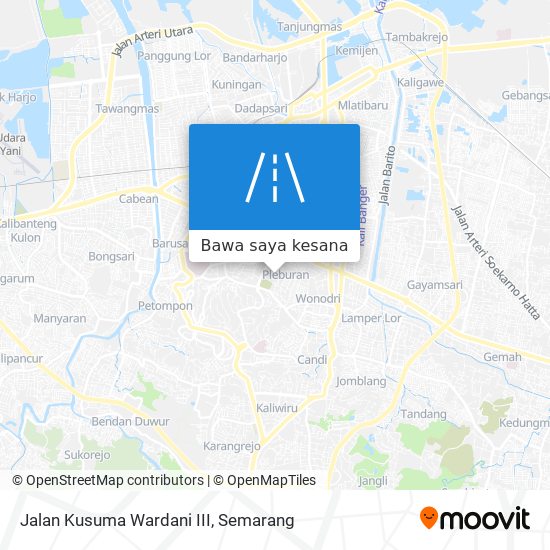 Peta Jalan Kusuma Wardani III