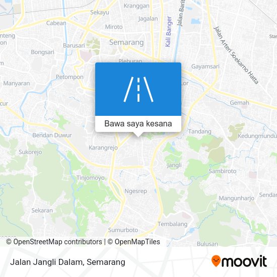 Peta Jalan Jangli Dalam
