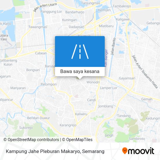 Peta Kampung Jahe Pleburan Makaryo