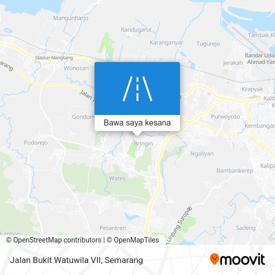 Peta Jalan Bukit Watuwila VII