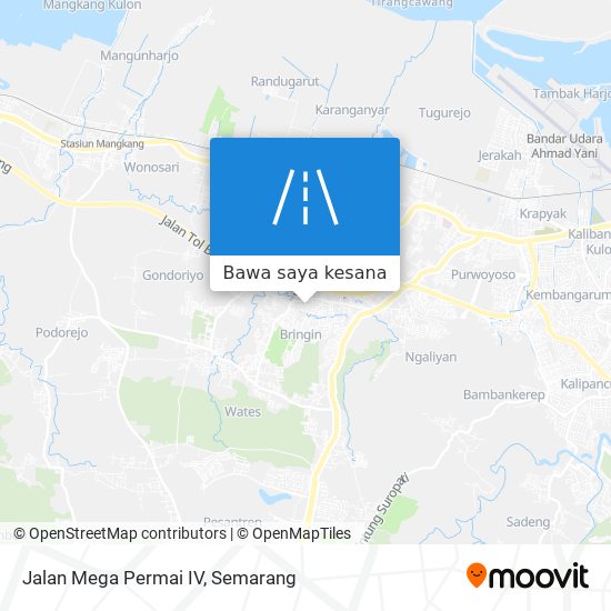 Peta Jalan Mega Permai IV