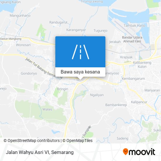 Peta Jalan Wahyu Asri VI