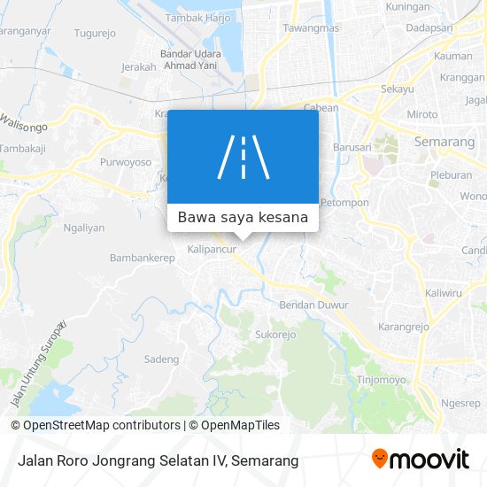 Peta Jalan Roro Jongrang Selatan IV