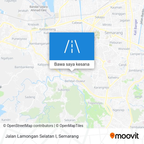 Peta Jalan Lamongan Selatan I
