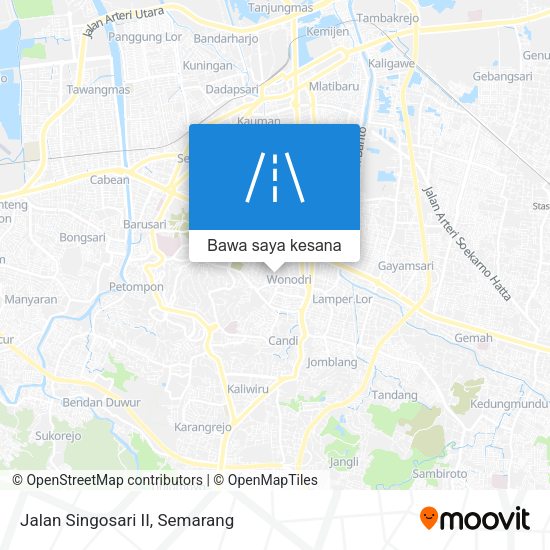 Peta Jalan Singosari II