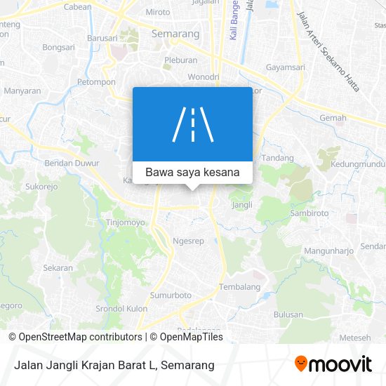 Peta Jalan Jangli Krajan Barat L