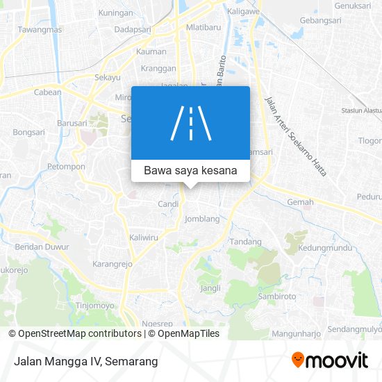 Peta Jalan Mangga IV