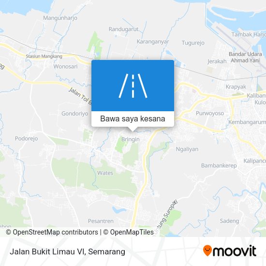 Peta Jalan Bukit Limau VI
