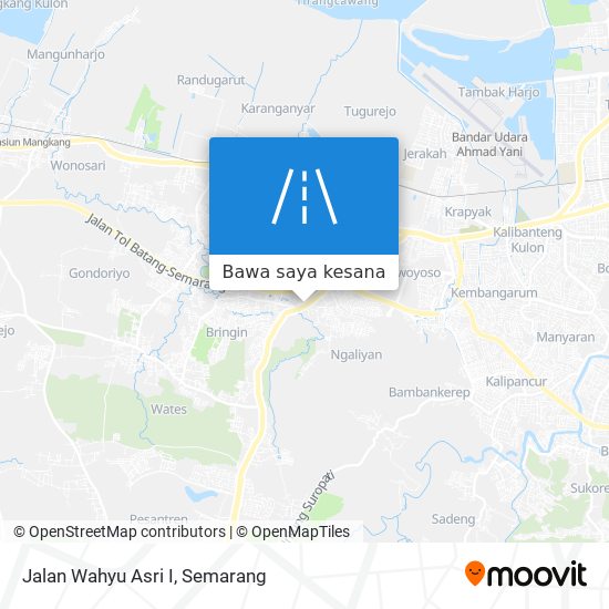 Peta Jalan Wahyu Asri I