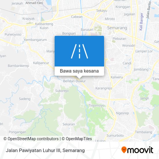 Peta Jalan Pawiyatan Luhur III