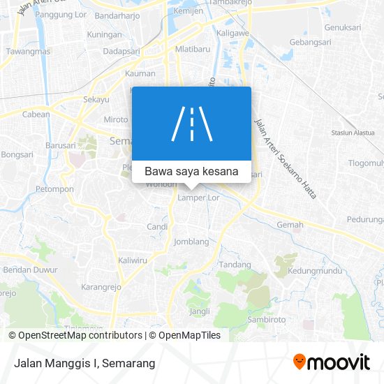 Peta Jalan Manggis I