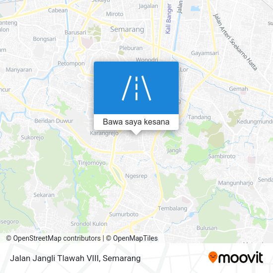 Peta Jalan Jangli Tlawah VIII