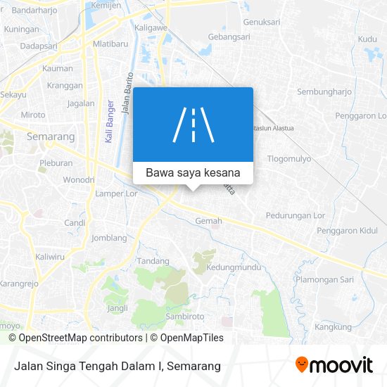 Peta Jalan Singa Tengah Dalam I