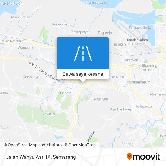 Peta Jalan Wahyu Asri IX